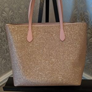 Kate Spade pink glitter bag